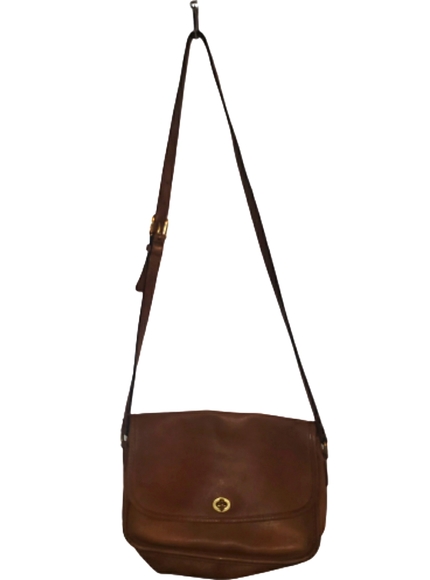 COACH Vintage Leather Crossbody Bag Purse 11×9 - Picture 2 of 8